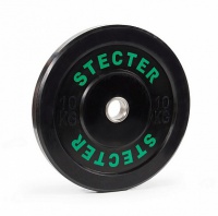 диск каучуковый stecter d=50 мм 10 кг 2197