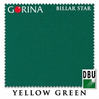 сукно gorina billar star 197см yellow green 60м