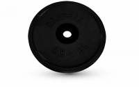диск олимпийский d51мм евро-классик mb barbell mb-pltbe 15 кг черный