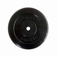 диск обрезиненный d26мм mb barbell mb-atlet26 10кг черный