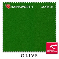 сукно hainsworth match snooker 195см olive