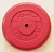 диск обрезиненный с втулкой titan profy 51 мм 25 кг. красный